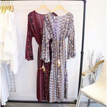 보블리에 에스닉 롱 원피스