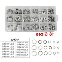 와샤카스켓 알루미늄 와샤 와셔 가스켓 450pcs, 상세페이지 참조