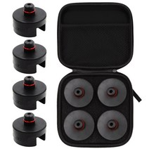 차량용 리프트 정비 자동차 용 전동 식 수동 작기 잭 자키 받침대 4pcs 고무 바닥 리프팅 패드 액슬 스탠드 어댑터 퍽 테슬라 모델 3 s x y 타이어 수리 네일 스크류, 스탠드용 새 5개