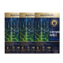 뉴트리원 브레인알파 피에스 800mg 30캡슐 x 3박스, 3개