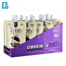 강쥐 오래먹는간식 보스턴테리어 사료 중형강아지 파우치간식 스피치강아지 진돗개 오리수프, 상세페이지 참조