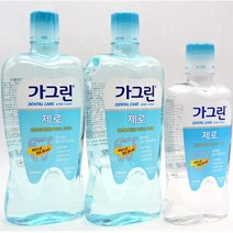 가그린 제로1350ml X 2개 + 750ml 1개 구강청결제, 1세트, 3450ml