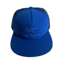 아크테릭스 모자 새로운 로고 플랫 브림 트럭 바이탈리티 블루 스냅백