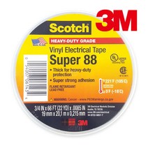 쭈bhnj__3M Scotch Super 88 비닐 전기 절연 테이프 19mmx20M 보수재 보수용 방수 배관 배관재 부식방지 파이프재♥hopenjoy!, ♥hopenjoy!, ♥myHoney-쇼핑
