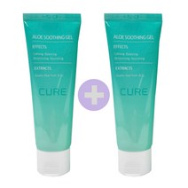 [김정문알로에] 큐어 맥시 알로에베라 겔 크림 100ml x 2개