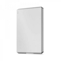 모바일 드라이브 2TB 외장 하드 HDD – Moon Silver USB C 3.0 Mac용 3.1 및 PC 데스크톱 워크스테이션 노트북 STHG2000400 LaCie, 4TB LaCie, Moon Silver_Geometric
