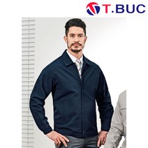 봄 여름 경량 점퍼 TBC-31 네이비 M~4XL 회사 근무복 사무실 유니폼 남자 여자 긴팔 반팔 자켓 춘추 티뷰크