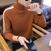 남자목폴라코디 가을 겨울이너니트 트렌드 남성의류 멋진 이너티셔츠 개성 상의 718837753