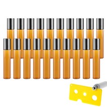 27리빙 부드럽게 발리는 롤온 향수 공병+롤온 따개 포함, 블랙캡 10ml