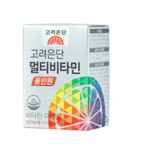 고려은단 멀티비타민 올인원, 60정, 18개