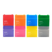 데미 우에보 디자인 큐브 왁스 80g, 뉴트럴왁스(빨강)