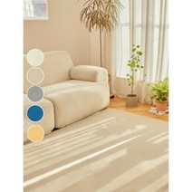 MAGODICASA 방수되는 혁명러그 워셔블 논슬립 먼지없는 러그 (거실형 1.5평 230x170cm 5colors), 그레이