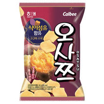 식이섬유 함유 고구마스낵 해태 오사쯔 100g 1개