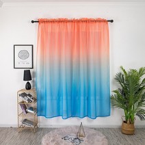 블라인드 줄 롤스크린 커튼끈 부품 버티컬솔리드 짧은 얇은 명주 그물액세서리 스트랩 부속, 색상 02 얇은 명주 그물, 폭100cm x 높이200cm, 특수 로드 포켓