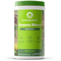 Amazing Grass Greens Energy Powder Lemon Lime 어메이징그라스 그린 에너지 파우더 레몬 라임 420g