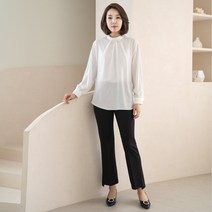 엄마옷 마담4060 포켓지퍼부츠컷팬츠-RPN302008-