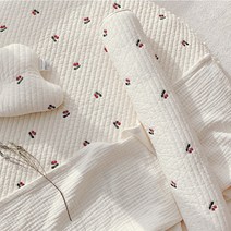 돗투돗X마롤로뜨 아기 바디필로우 100수 누빔 자수 죽부인 베개 롱쿠션 애착베개, 상큼체리_속통+아기죽부인