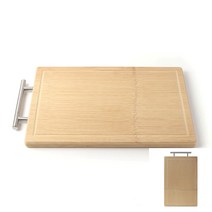 T핸들 대나무 도마36X24CM 원목도마 나무도마 대나무도마 주방도마 고급도마 우드도마 위생도마 가정용도마 손잡이