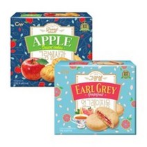 청우식품 그랑쉘 얼그레이자몽 190g+그랑쉘 사과 195g(총2개), 8세트