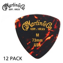 Martin 삼각 피크 0.73mm(18APK2M)/18A0053/Medium - 12개 팩, *, *