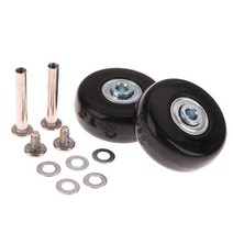 캐리어바퀴교체 캐리어 바퀴 수리 50x18mm 유연한 롤러 나사 도구와 침묵 여행 가방