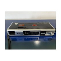 미놀타 오토pak 460Tx 포켓 카메라 블랙 Tele 110 필름 Format 포인트 & Shoot Vtg