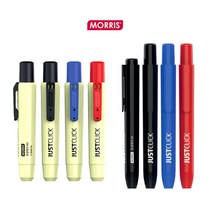 MORRIS 모리스 노크식 유성매직 모리스매직 져스트클릭, M2-청색