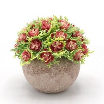 조화 트리 인테리어 Mini Artificial Flower Plants Bonsai Small Simulated Tree Pot Fake tea rose Offic, 01 1