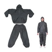 상하의 분리형(투피스) 작업복 10pcs 작업복 일회용작업복 고급 무게 200g 이상, XXL