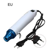 220V 뜨거운 공기 300W 온도 총 지원 좌석 수축 플라스틱 손 도구 히트 건 전력 도구를 사용 하여, CHINA_300W | EU 220V white