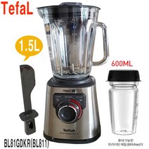테팔 대용량믹서기 BL-4368 유리용기 얼음분쇄 BL81GDKR 플러스 초고속 블렌더 속도조절 스무디, BL811DKR(BL81GDKR) (퍼펙트믹스)-랜덤