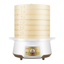 만능 찜기 삶는기계 계란 스테인레스 통 판 맥반석 솥, 3단 26CM 전기찜기(타이머)