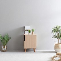 400 소형 기저귀수납장 미니거실장 주방인테리어 다용도 키큰장 부엌 도어, 그레이