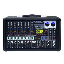 2채널 1400W 파워드믹서 카날스 BKM-1400 블루투스 앰프 행사 무대 강당 교회 오디오믹서 콘솔믹서 음향장비, 단품