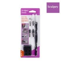 스컬피(Sculpey) 5in1 툴 키트 폴리머클레이 모델링툴