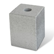 지주석 휀스스톤 10개 FS334 구멍지름88 충전용 주춧돌 받침대 세멘 휀스톤