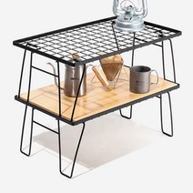 쿨러받침대 스탠드 캠핑용테이블 접이식 야외 철재 테이블