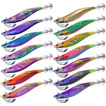 듀엘 에기 이지큐 핀플러스 TR 무늬오징어 팁런 A1742, 15 KVPU 퍼플 UV자외선