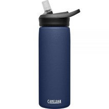 CamelBak Eddy+ 진공 스테인리스 단열 물병 591 5ml(20온스) 네이비, 591.5ml(20온스)