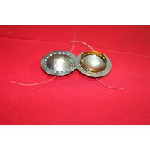 KSV 티타늄 다이어프램 트위터 스피커 보이스 코일 ID: 25.5mm 1 인치 8 옴 2 개, 한개옵션0