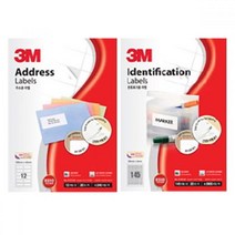3M 라벨지 100매 모음 폼텍동일규격 라벨지 3M라벨지 폼텍라벨지 폼텍라벨 주소라벨지 바코드라벨지 라벨용지, 21312-100매