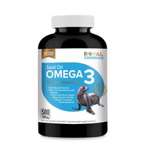 [해외직구캐나다공식구매대행업체] 청정 캐나다 물범 물개 오일 하프 씰 해구유 오메가 3 추천 500mg 500캡슐