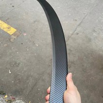 자동차 스포일러 테슬라 모델 3 매트 탄소 섬유 검은 유약 3D 압출 성형 F-HD 2018-2022, 03 matte Carbon fiber
