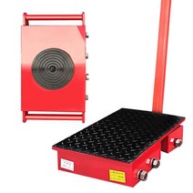 도비 장비 스페이스 롤러 운반 바퀴 대차 중량 캐스터, 8톤 내하중  강화 고무 휠, 상세 페이지 참고