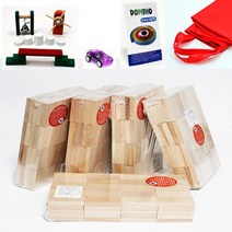 [루닛] 500pcs 대형사이즈 원목도미노 100%친환경자연목재, 단품