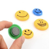 스마일 냉장고자석, 소 컬러 12P (3cm)