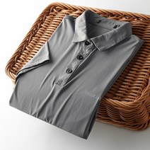 카라셔츠 ODM 단 편안함 속건 옷감 가볍다 비지니스 남자 압착제 플라워 프린팅 카라넥 반팔 2681451219