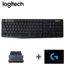 로지텍 멀티 디바이스 무선 키보드 K375S(마우스 패드 증정)