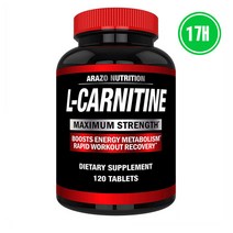Arazo Nutrition L Carnitine 카르니틴 칼슘 120정