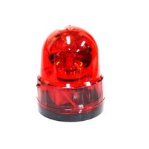경광전기 회전 경광등 125파이 AC220V 적색(일반형-무음회전), 1개